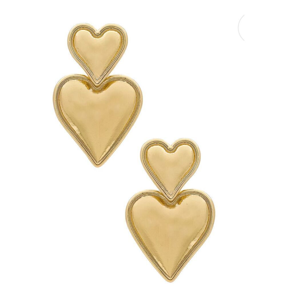 Amber Sceats Cupid Earring in Gold New